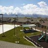 Playground with covered gazebo and picnic area